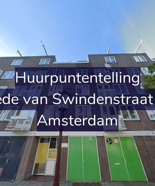 Foto gevel Huurpuntentelling voor Tweede van Swindenstraat 39-E, Amsterdam