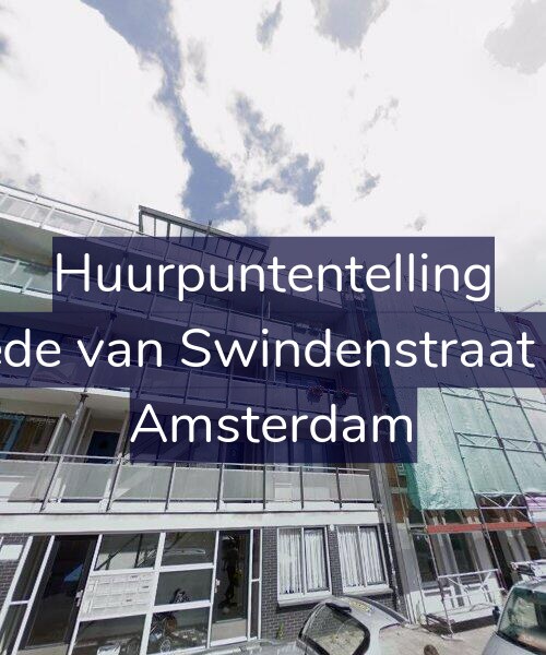 Foto gevel Huurpuntentelling voor Tweede van Swindenstraat 13-D, Amsterdam
