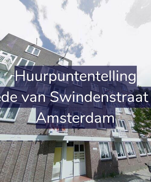 Foto gevel Huurpuntentelling voor Tweede van Swindenstraat 25-A, Amsterdam