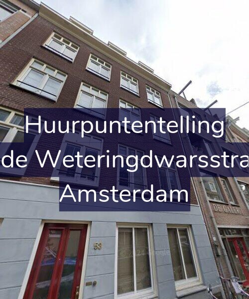 Foto gevel Huurpuntentelling voor Tweede Weteringdwarsstraat 53, Amsterdam