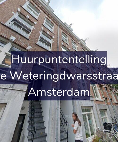 Foto gevel Huurpuntentelling voor Tweede Weteringdwarsstraat 61-A, Amsterdam
