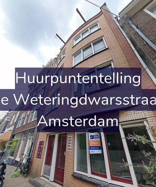 Foto gevel Huurpuntentelling voor Tweede Weteringdwarsstraat 37-B, Amsterdam