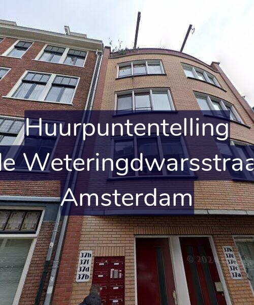 Foto gevel Huurpuntentelling voor Tweede Weteringdwarsstraat 37-E, Amsterdam
