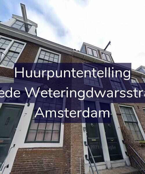 Foto gevel Huurpuntentelling voor Tweede Weteringdwarsstraat 9, Amsterdam