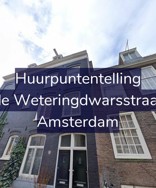 Foto gevel Huurpuntentelling voor Tweede Weteringdwarsstraat 72-1, Amsterdam