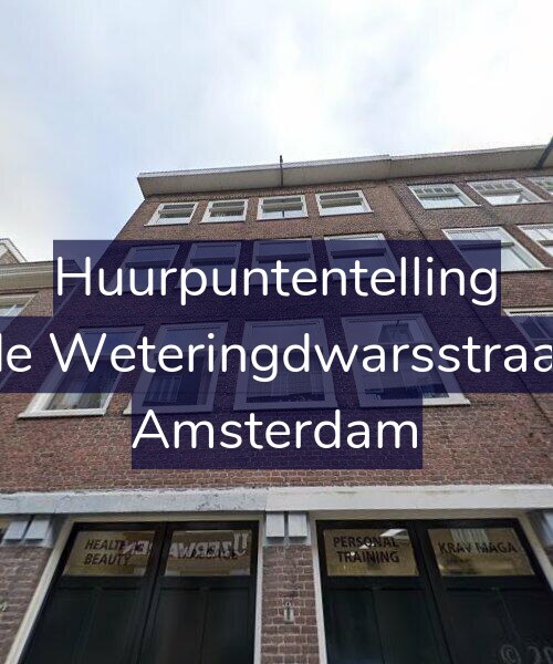 Foto gevel Huurpuntentelling voor Tweede Weteringdwarsstraat 41-2, Amsterdam