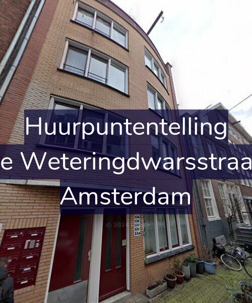 Foto gevel Huurpuntentelling voor Tweede Weteringdwarsstraat 37-H, Amsterdam