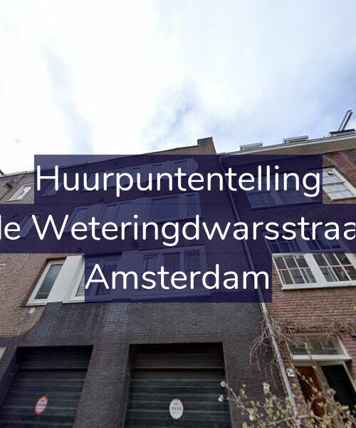 Foto gevel Huurpuntentelling voor Tweede Weteringdwarsstraat 36-2, Amsterdam