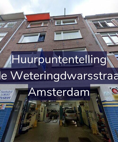Foto gevel Huurpuntentelling voor Tweede Weteringdwarsstraat 45-1, Amsterdam