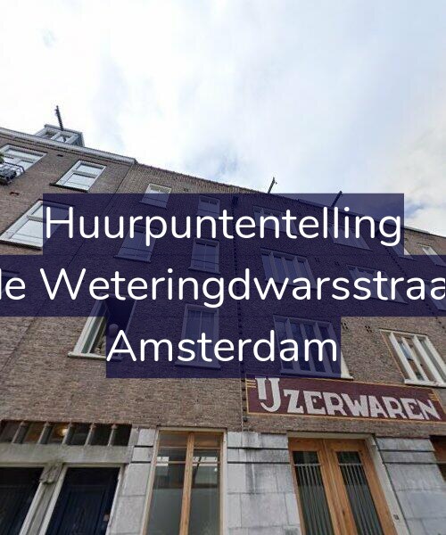 Foto gevel Huurpuntentelling voor Tweede Weteringdwarsstraat 40-2, Amsterdam