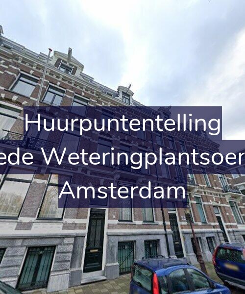 Foto gevel Huurpuntentelling voor Tweede Weteringplantsoen 9-B, Amsterdam