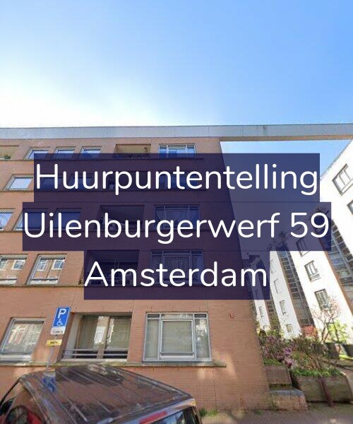 Foto gevel Huurpuntentelling voor Uilenburgerwerf 59, Amsterdam