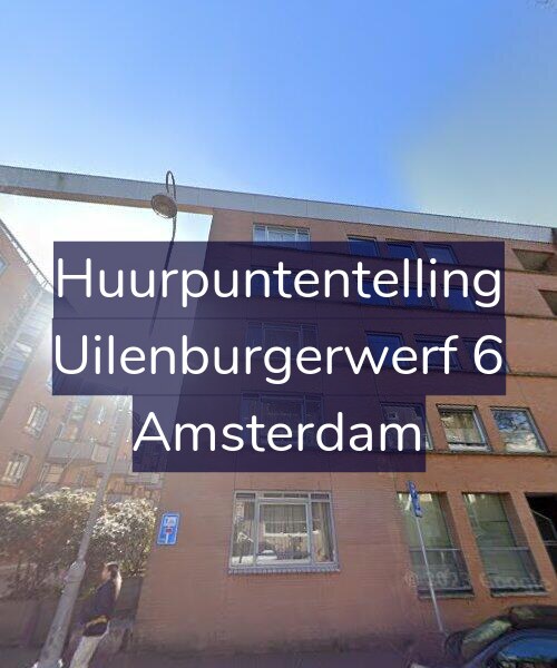 Foto gevel Huurpuntentelling voor Uilenburgerwerf 6, Amsterdam