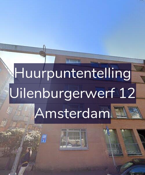 Foto gevel Huurpuntentelling voor Uilenburgerwerf 12, Amsterdam