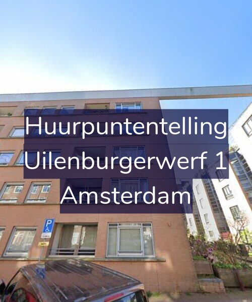 Foto gevel Huurpuntentelling voor Uilenburgerwerf 1, Amsterdam