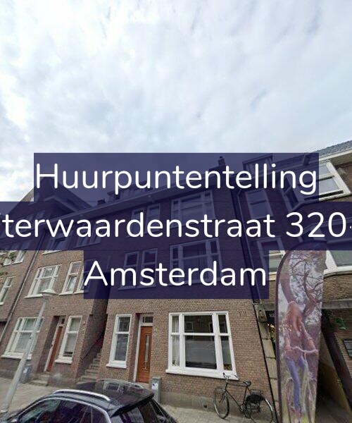 Foto gevel Huurpuntentelling voor Uiterwaardenstraat 320-1, Amsterdam