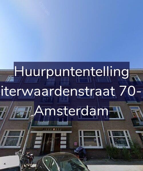 Foto gevel Huurpuntentelling voor Uiterwaardenstraat 70-H, Amsterdam