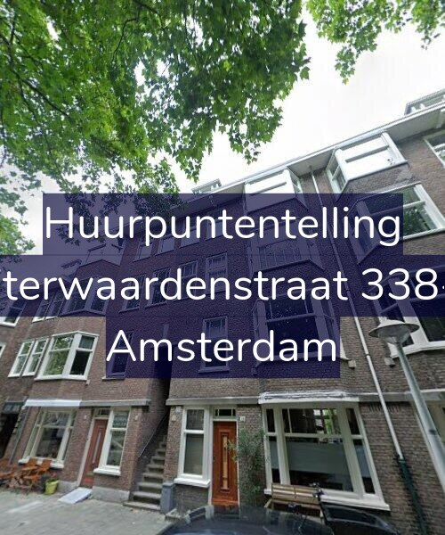Foto gevel Huurpuntentelling voor Uiterwaardenstraat 338-1, Amsterdam