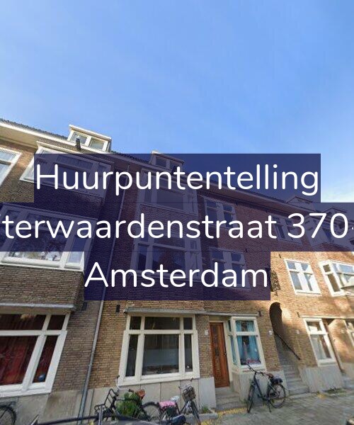 Foto gevel Huurpuntentelling voor Uiterwaardenstraat 370-3, Amsterdam