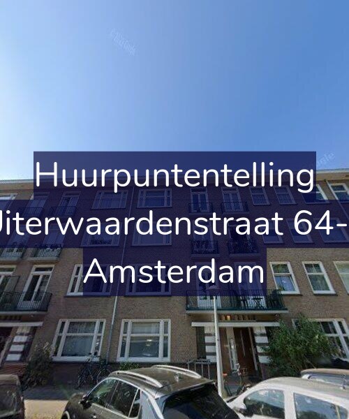 Foto gevel Huurpuntentelling voor Uiterwaardenstraat 64-3, Amsterdam