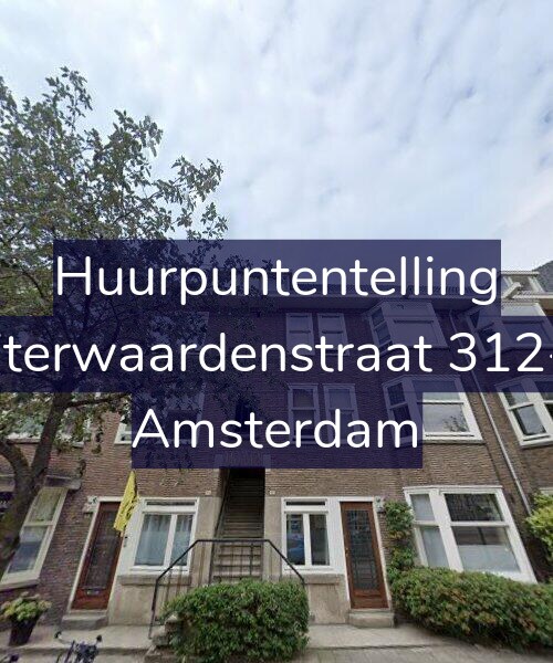 Foto gevel Huurpuntentelling voor Uiterwaardenstraat 312-1, Amsterdam