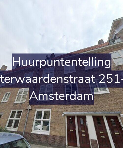 Foto gevel Huurpuntentelling voor Uiterwaardenstraat 251-H, Amsterdam