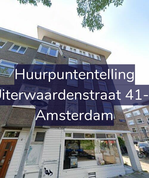 Foto gevel Huurpuntentelling voor Uiterwaardenstraat 41-2, Amsterdam