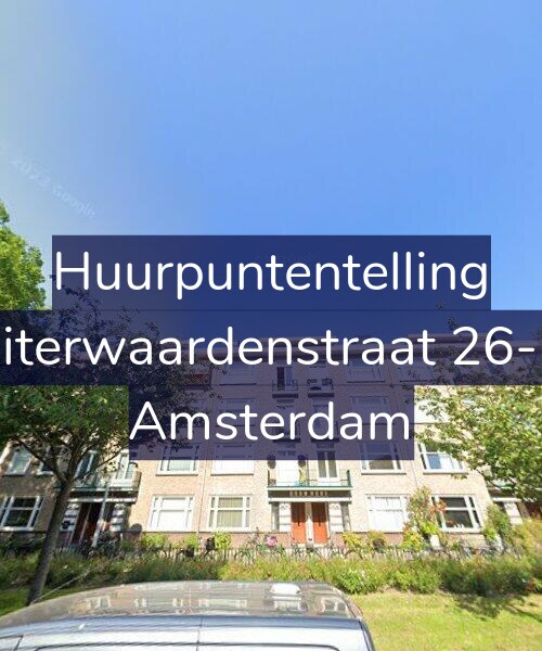 Foto gevel Huurpuntentelling voor Uiterwaardenstraat 26-H, Amsterdam