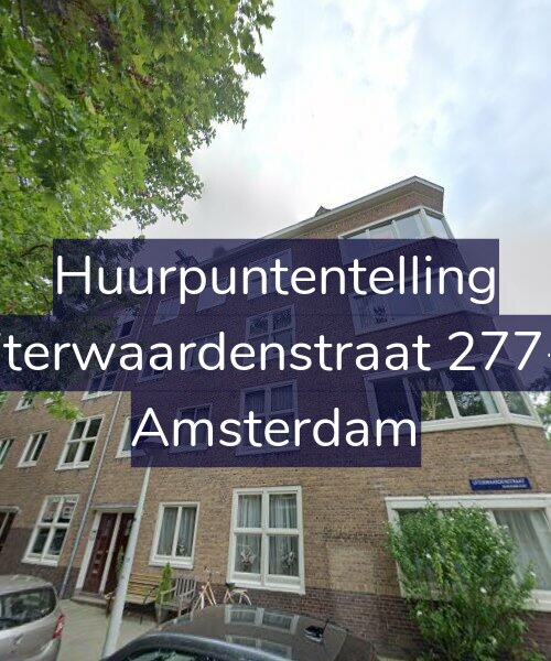 Foto gevel Huurpuntentelling voor Uiterwaardenstraat 277-1, Amsterdam