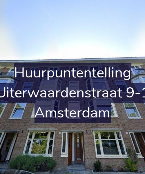 Foto gevel Huurpuntentelling voor Uiterwaardenstraat 9-1, Amsterdam