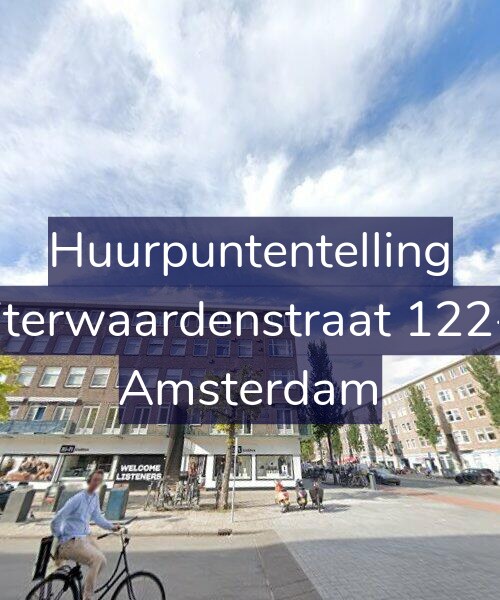Foto gevel Huurpuntentelling voor Uiterwaardenstraat 122-3, Amsterdam