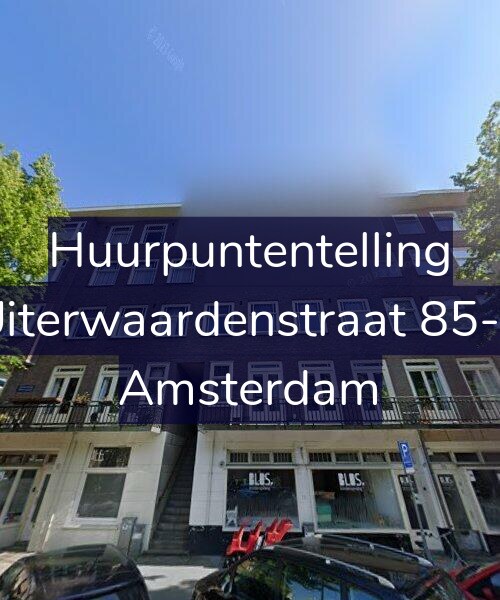 Foto gevel Huurpuntentelling voor Uiterwaardenstraat 85-3, Amsterdam