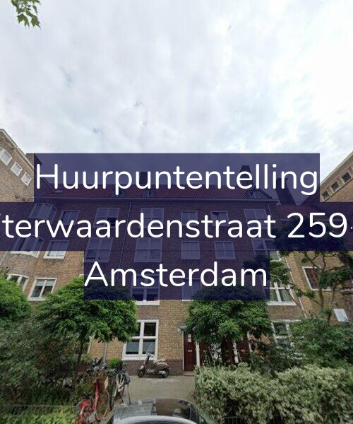 Foto gevel Huurpuntentelling voor Uiterwaardenstraat 259-1, Amsterdam