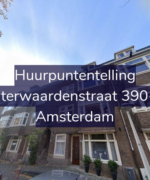 Foto gevel Huurpuntentelling voor Uiterwaardenstraat 390-2, Amsterdam