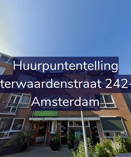 Foto gevel Huurpuntentelling voor Uiterwaardenstraat 242-H, Amsterdam
