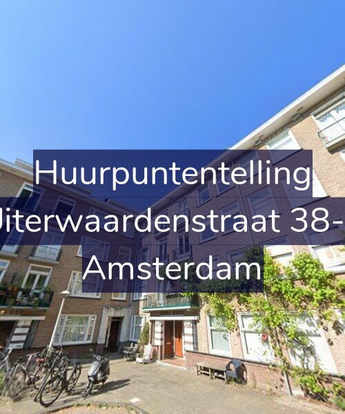Foto gevel Huurpuntentelling voor Uiterwaardenstraat 38-1, Amsterdam
