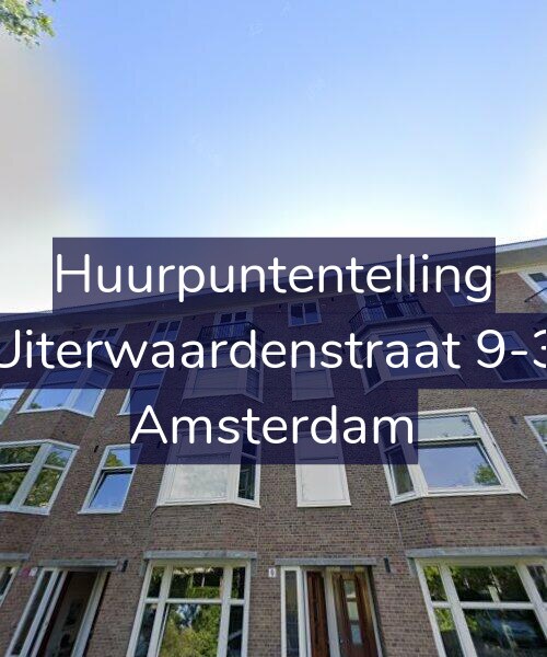 Foto gevel Huurpuntentelling voor Uiterwaardenstraat 9-3, Amsterdam