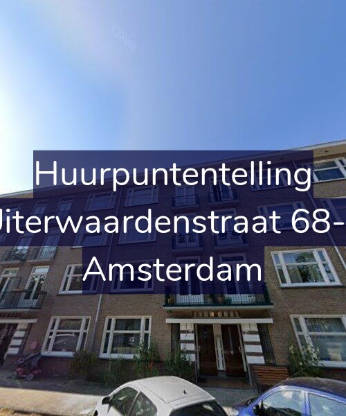 Foto gevel Huurpuntentelling voor Uiterwaardenstraat 68-2, Amsterdam