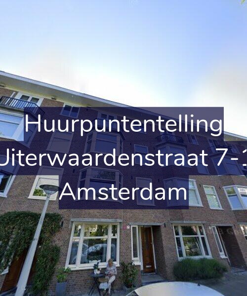 Foto gevel Huurpuntentelling voor Uiterwaardenstraat 7-1, Amsterdam