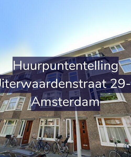 Foto gevel Huurpuntentelling voor Uiterwaardenstraat 29-1, Amsterdam