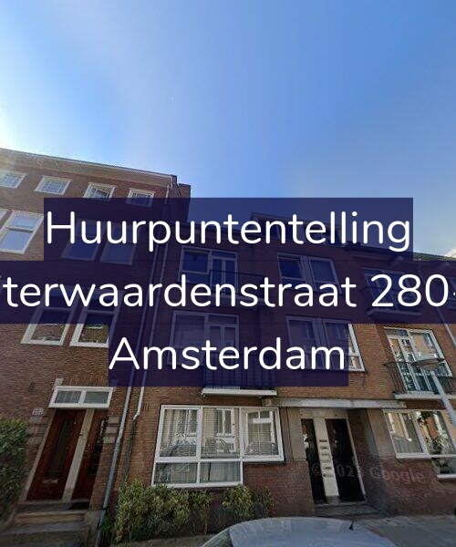 Foto gevel Huurpuntentelling voor Uiterwaardenstraat 280-2, Amsterdam