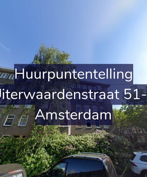 Foto gevel Huurpuntentelling voor Uiterwaardenstraat 51-1, Amsterdam