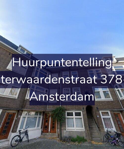 Foto gevel Huurpuntentelling voor Uiterwaardenstraat 378-2, Amsterdam