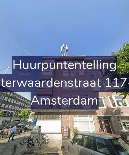 Foto gevel Huurpuntentelling voor Uiterwaardenstraat 117-3, Amsterdam