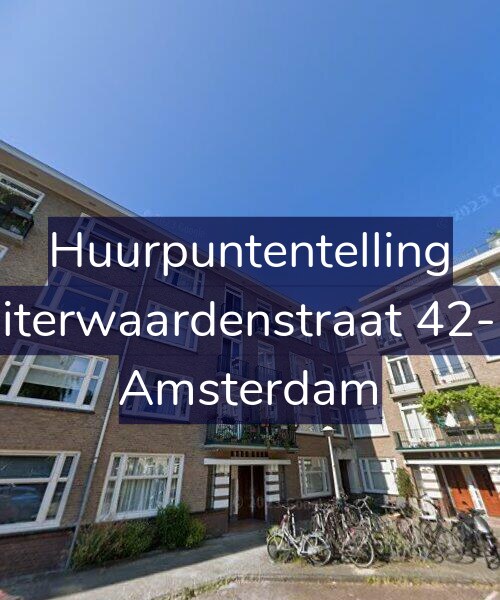 Foto gevel Huurpuntentelling voor Uiterwaardenstraat 42-H, Amsterdam