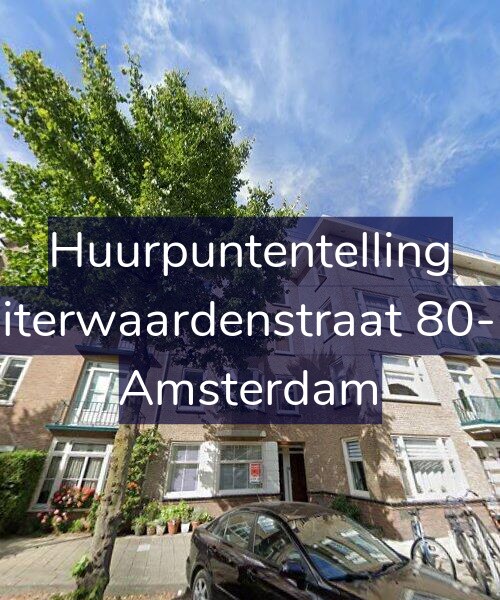 Foto gevel Huurpuntentelling voor Uiterwaardenstraat 80-H, Amsterdam