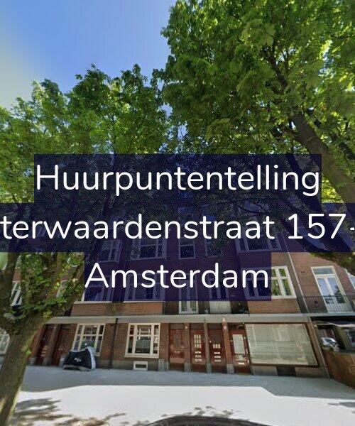 Foto gevel Huurpuntentelling voor Uiterwaardenstraat 157-H, Amsterdam