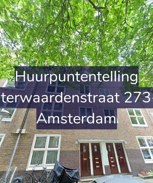 Foto gevel Huurpuntentelling voor Uiterwaardenstraat 273-2, Amsterdam