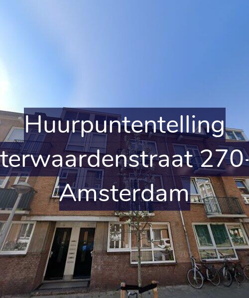 Foto gevel Huurpuntentelling voor Uiterwaardenstraat 270-H, Amsterdam