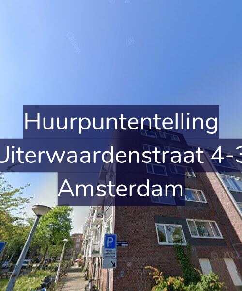 Foto gevel Huurpuntentelling voor Uiterwaardenstraat 4-3, Amsterdam